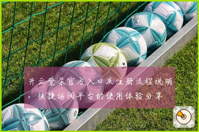 开云登录官方入口及注册流程说明，快捷访问平台的使用体验分享